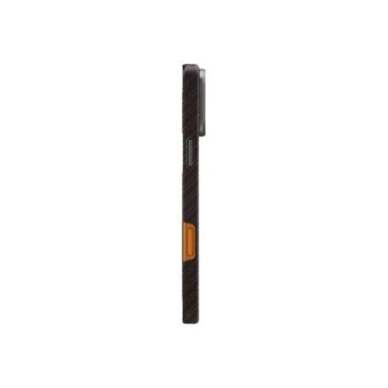 Uniq Hybrid Iphone 17 Pro Max (2025) 6.9 Magclick Charging Keva Edge - Rust Orange